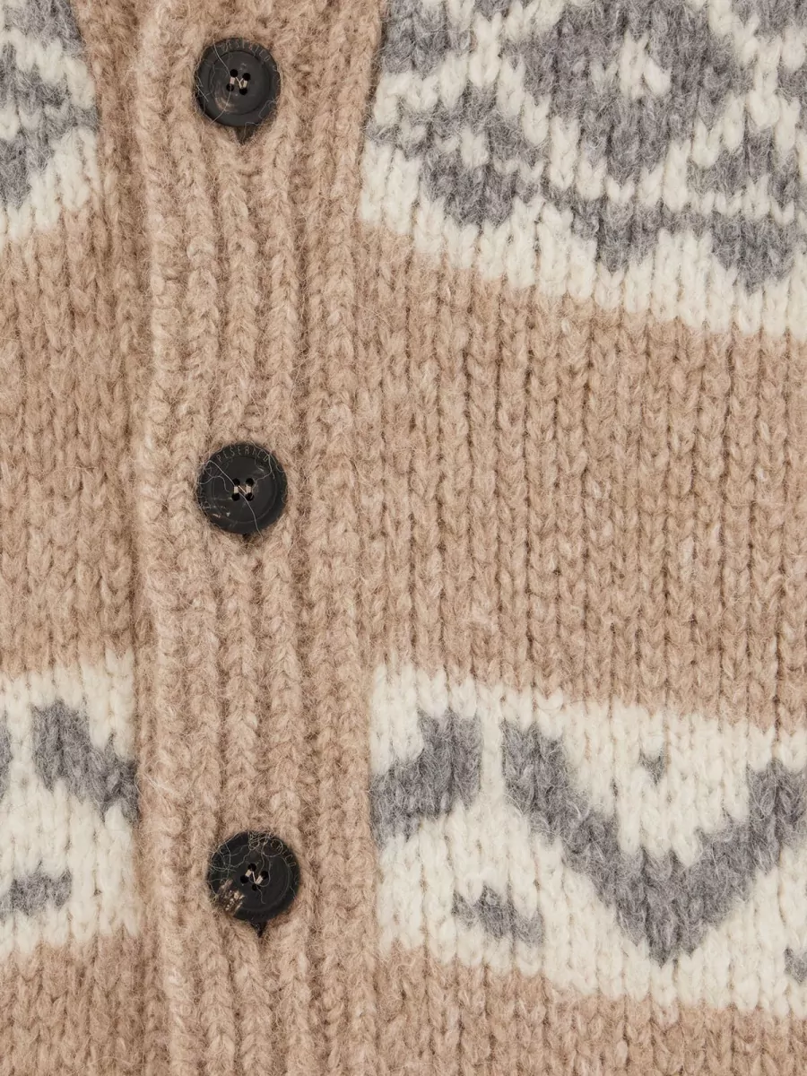 Peserico Embroidered Alpaca-Blend Cardigan