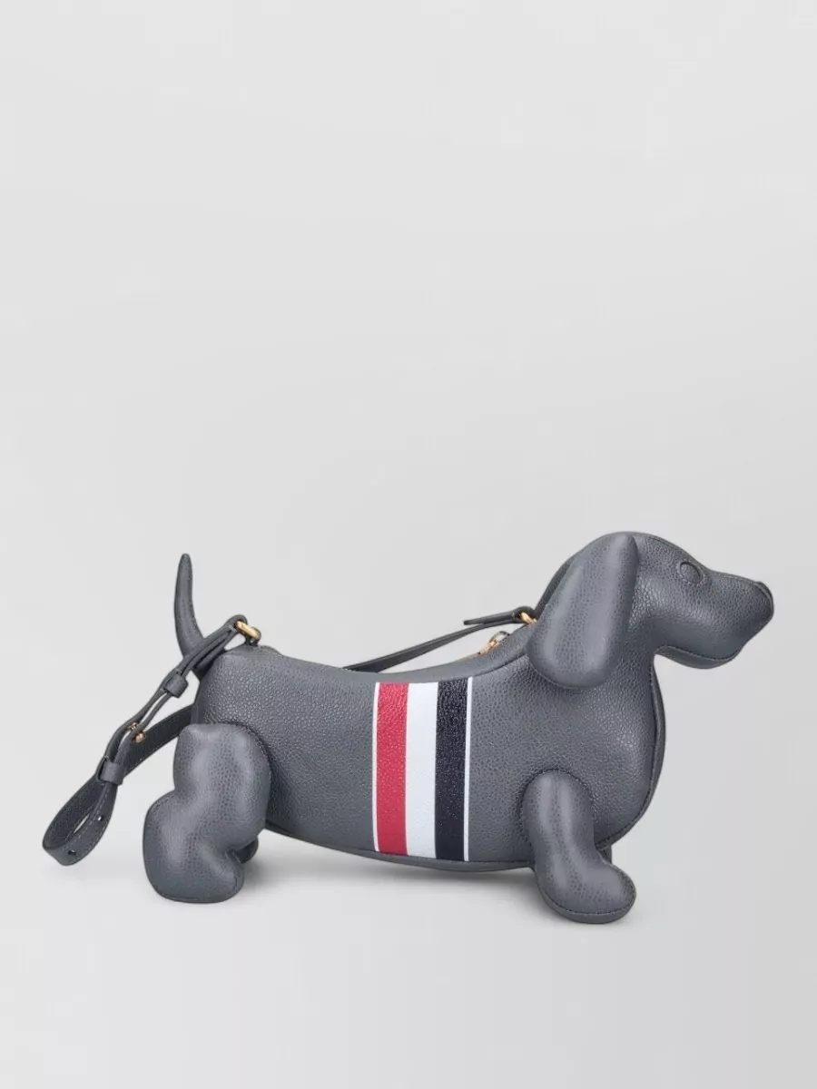 Thom Browne Leather Shoulder Bag