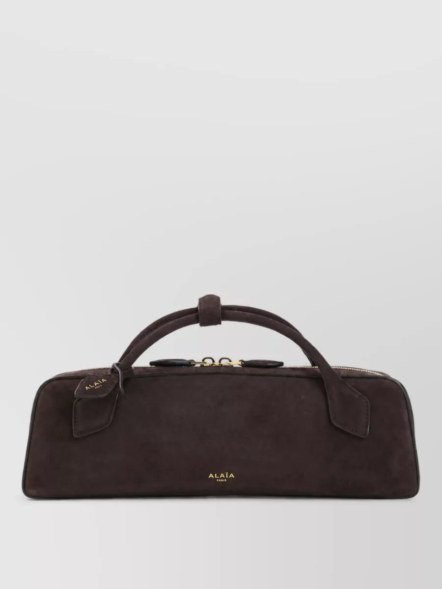 Alaïa Leather Clutch Bag
