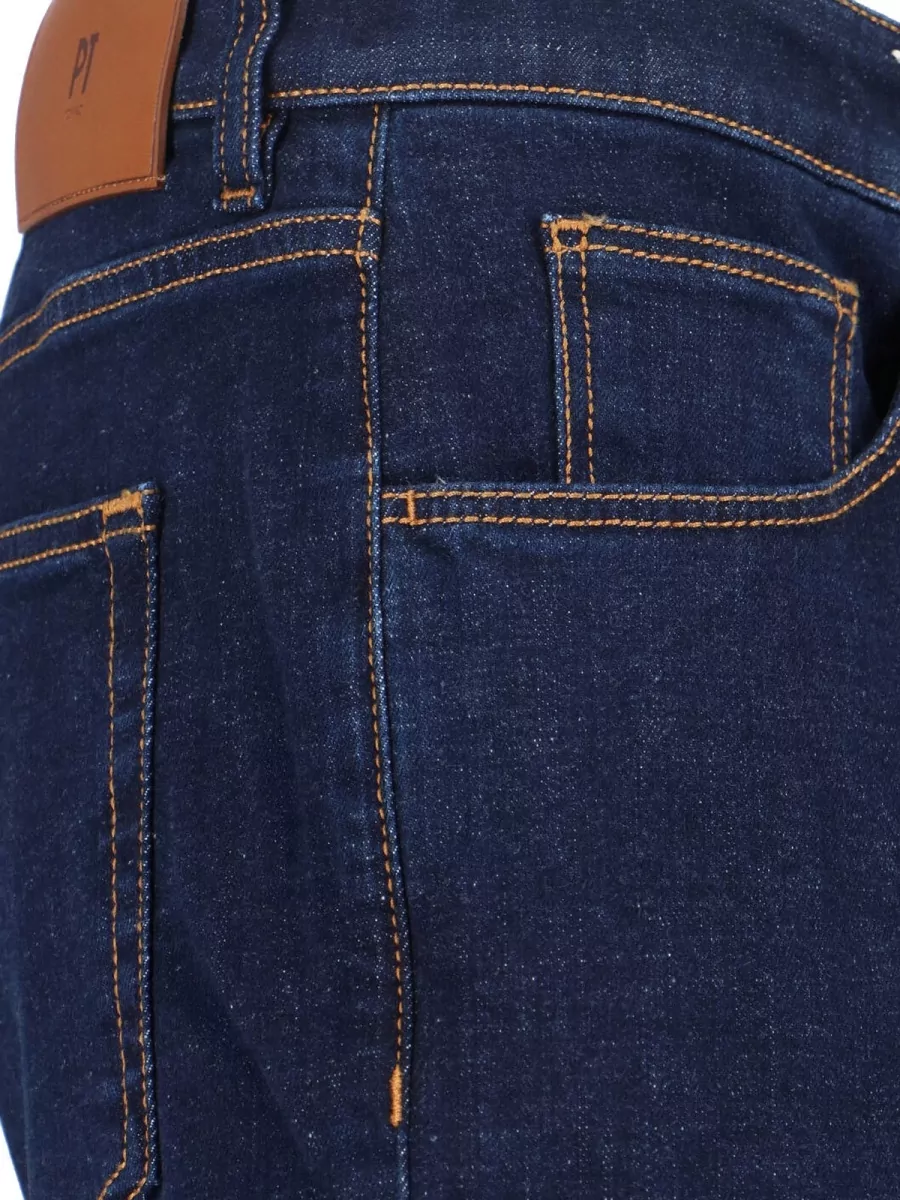 Pt Torino Cotton Straight-Leg Jeans