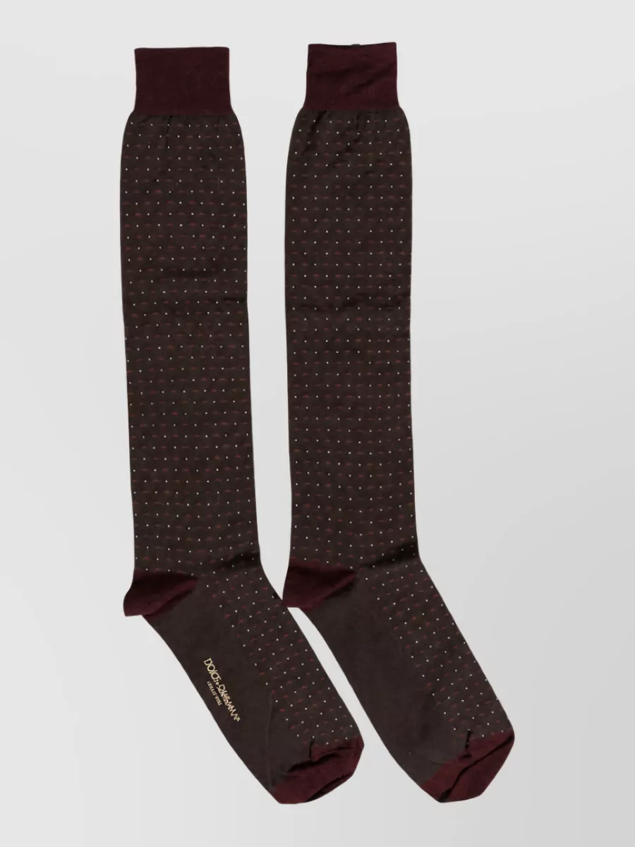 Dolce&Gabbana polka dot socks