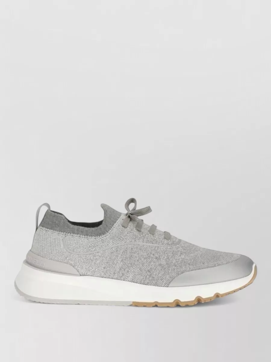 Brunello Cucinelli Cotton Low-Top Sneakers
