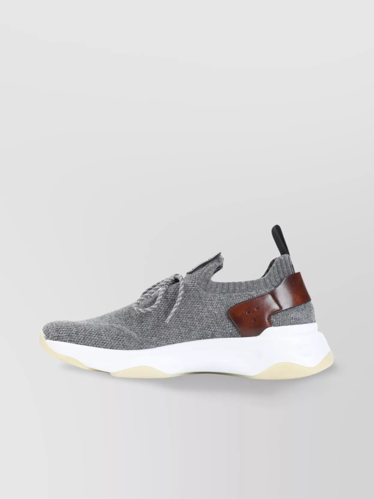 Berluti Almond Toe Textile Sneakers