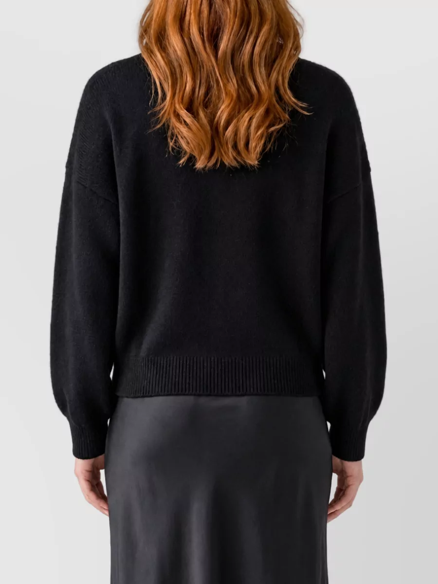 Lisa Yang Cashmere Ribbed Relaxed-Fit Sweater
