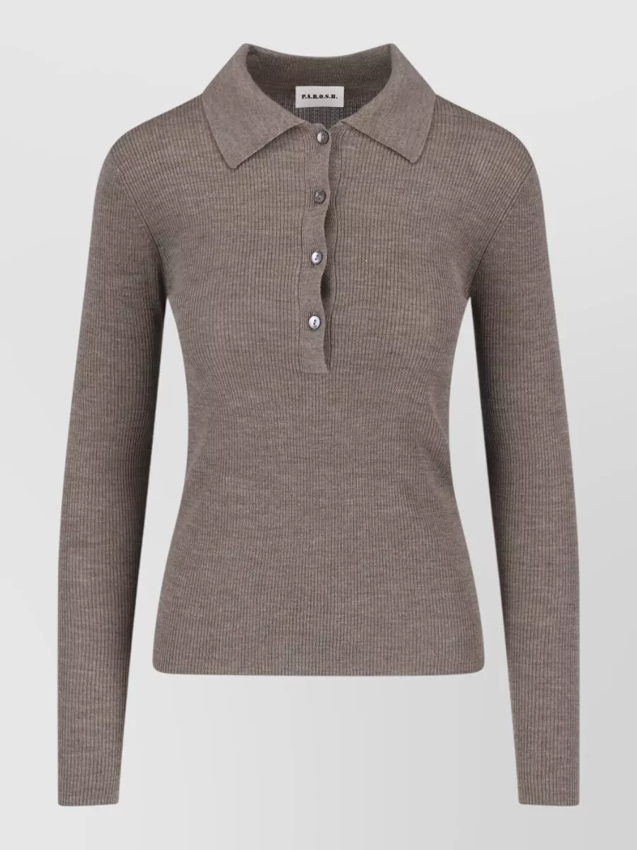 Parosh wool crewneck sweatshirt