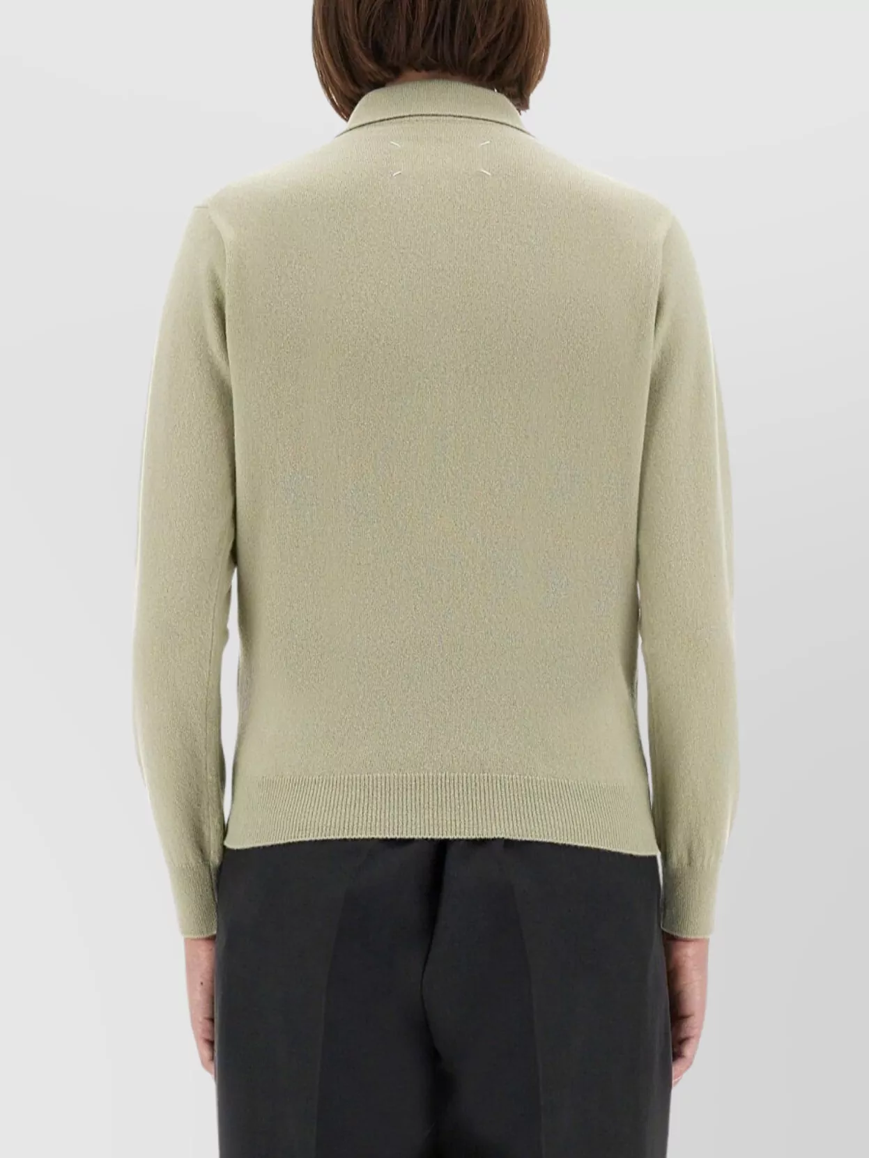 Maison Margiela Ribbed Long Sleeve Top