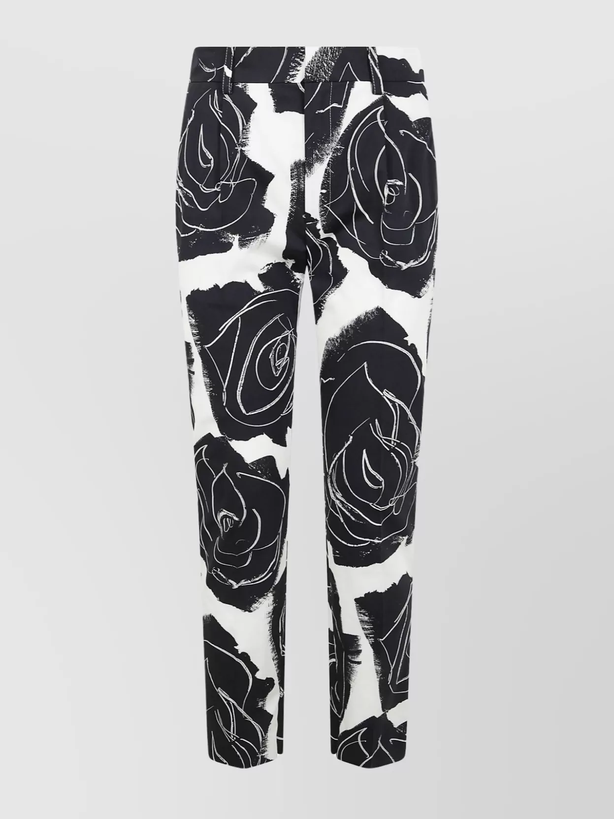 Marni Trousers Featuring Floral Pattern And Pockets In Multi