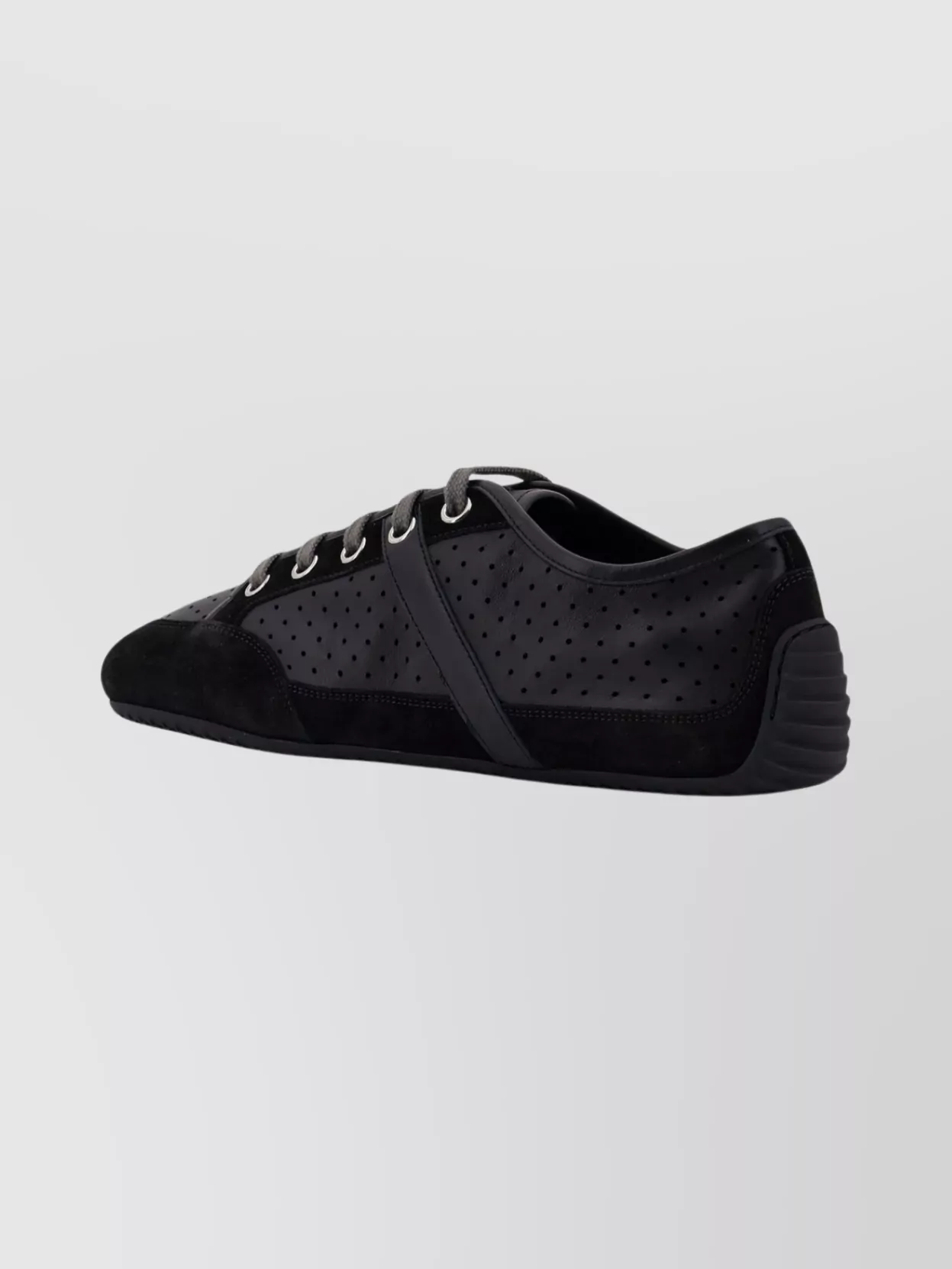 Givenchy Low-Top Leather And Suede Athletic Shoes