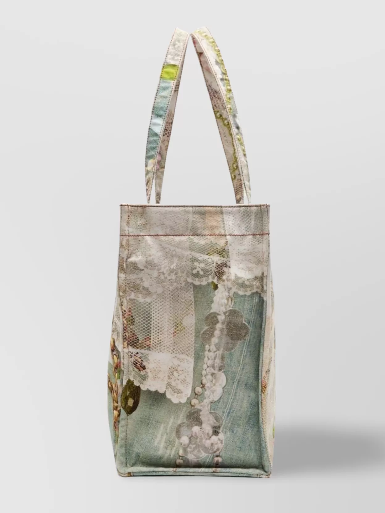 Acne Studios Printed Cotton Tote Bag