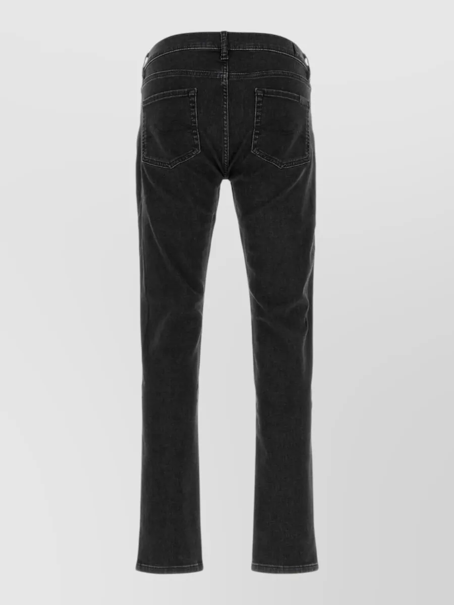 7 For All Mankind Stretch Denim Tapered Jeans
