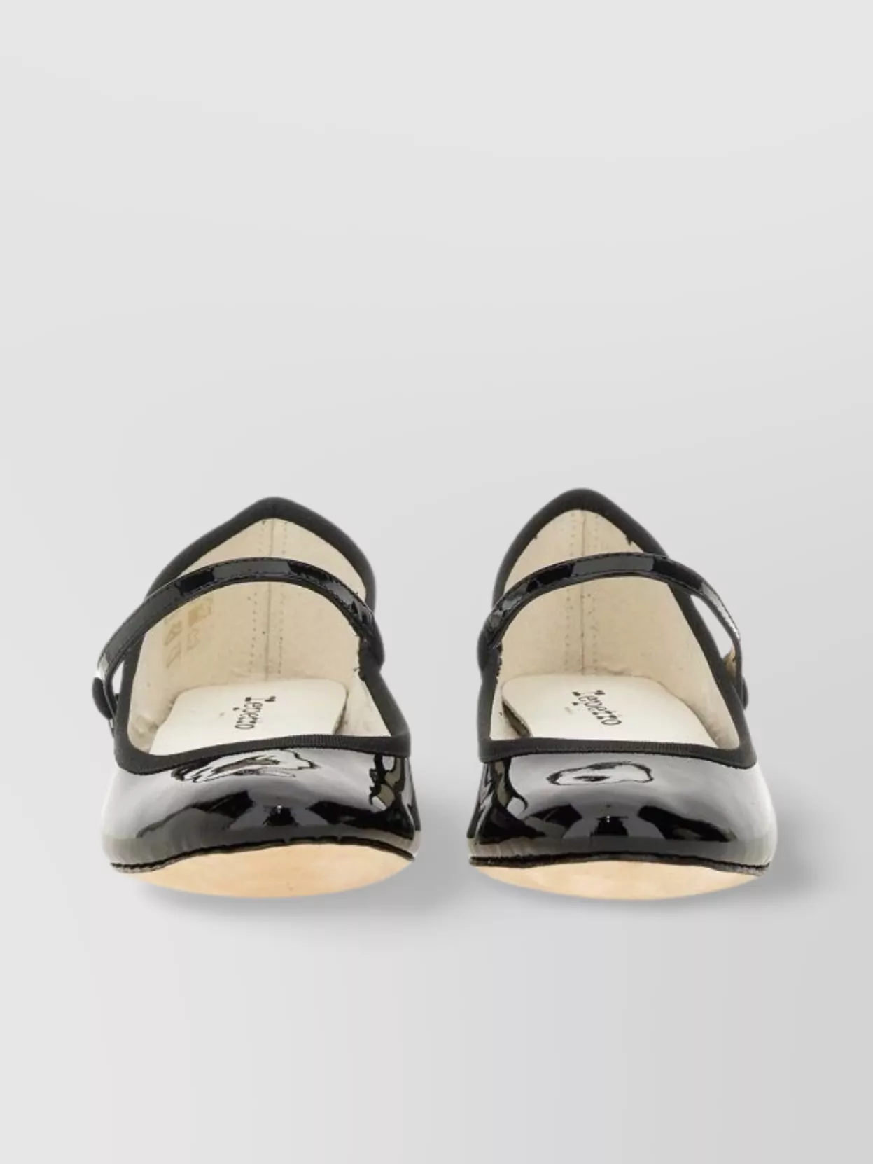 Repetto Mary Jane Pump Block Heel Patent