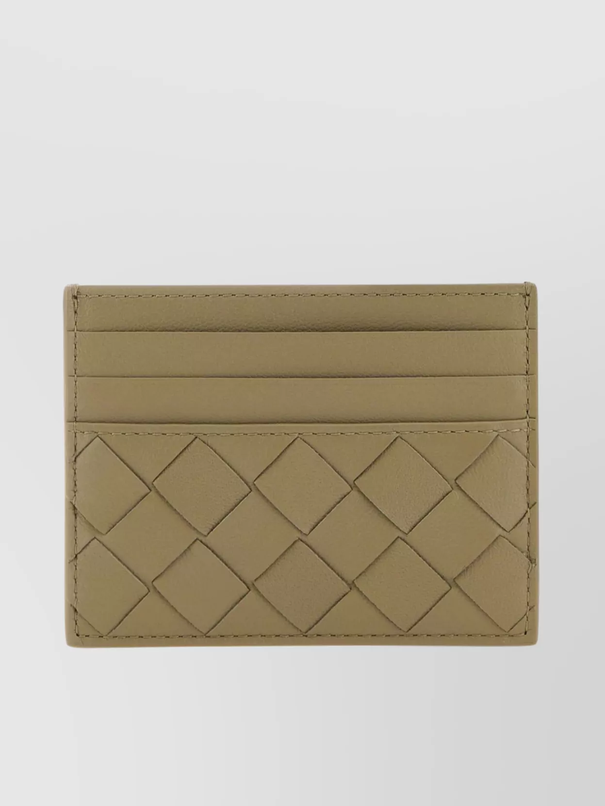 Shop Bottega Veneta Nappa Leather Quilted Card Holder