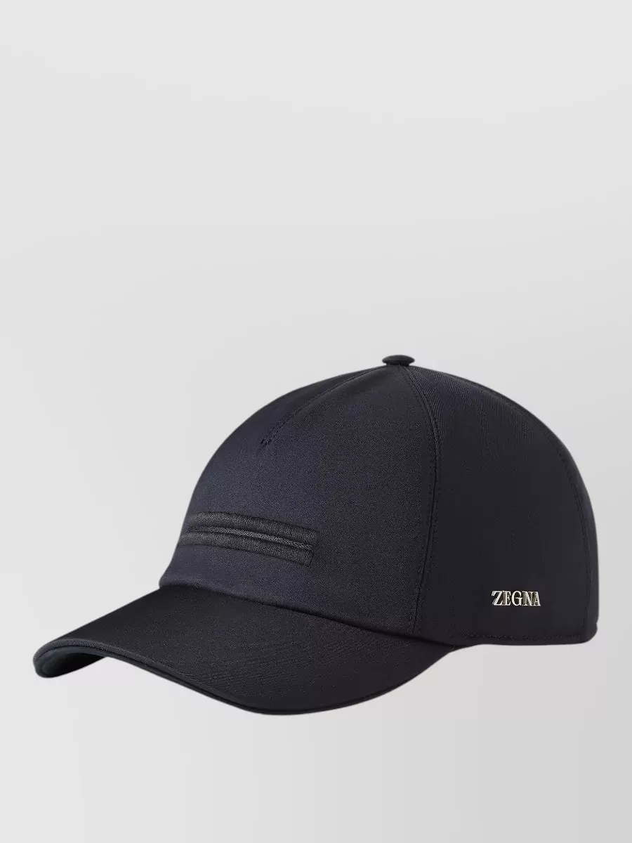 Zegna polyester baseball cap