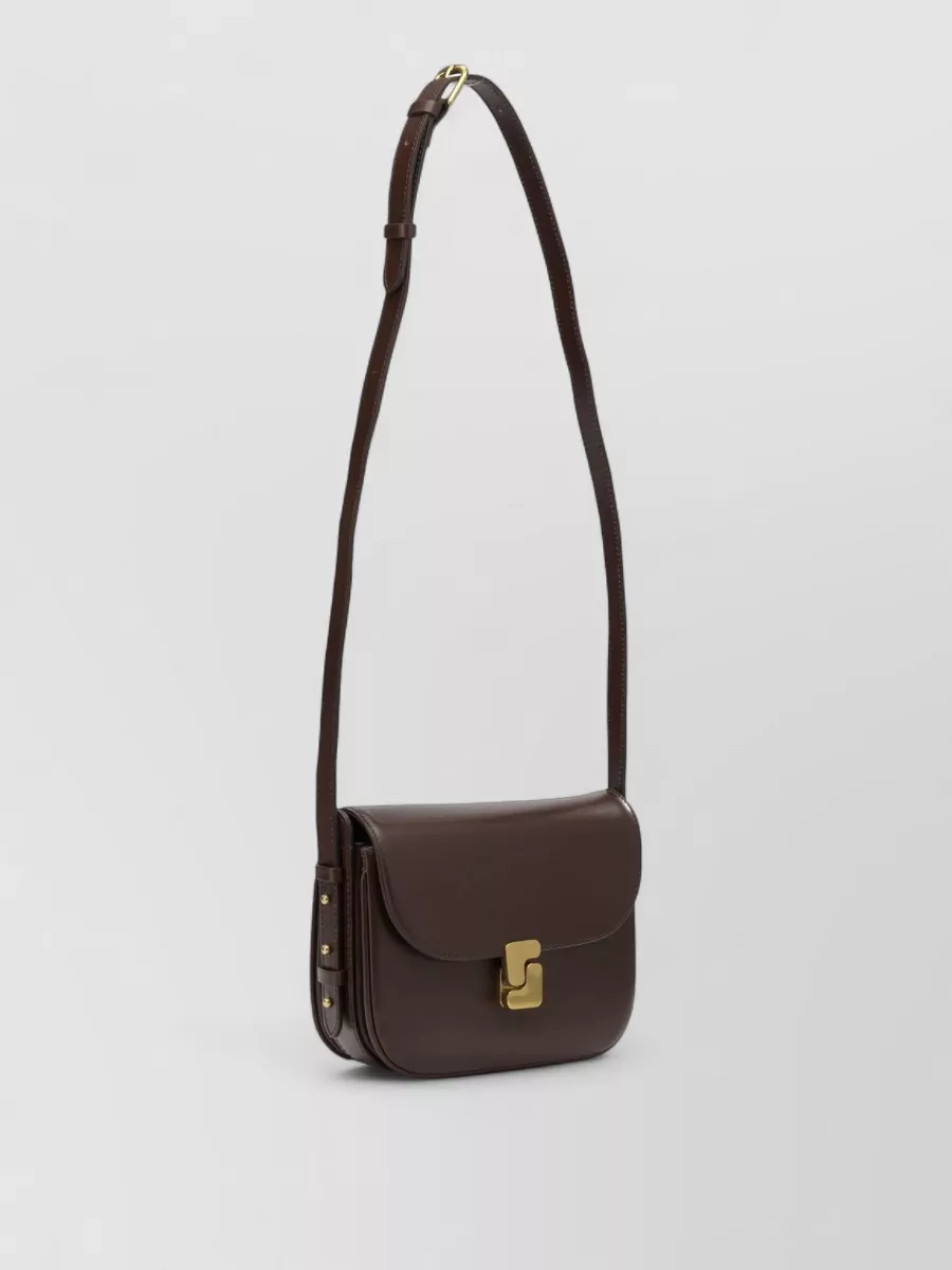 Soeur Leather Small Crossbody Bag