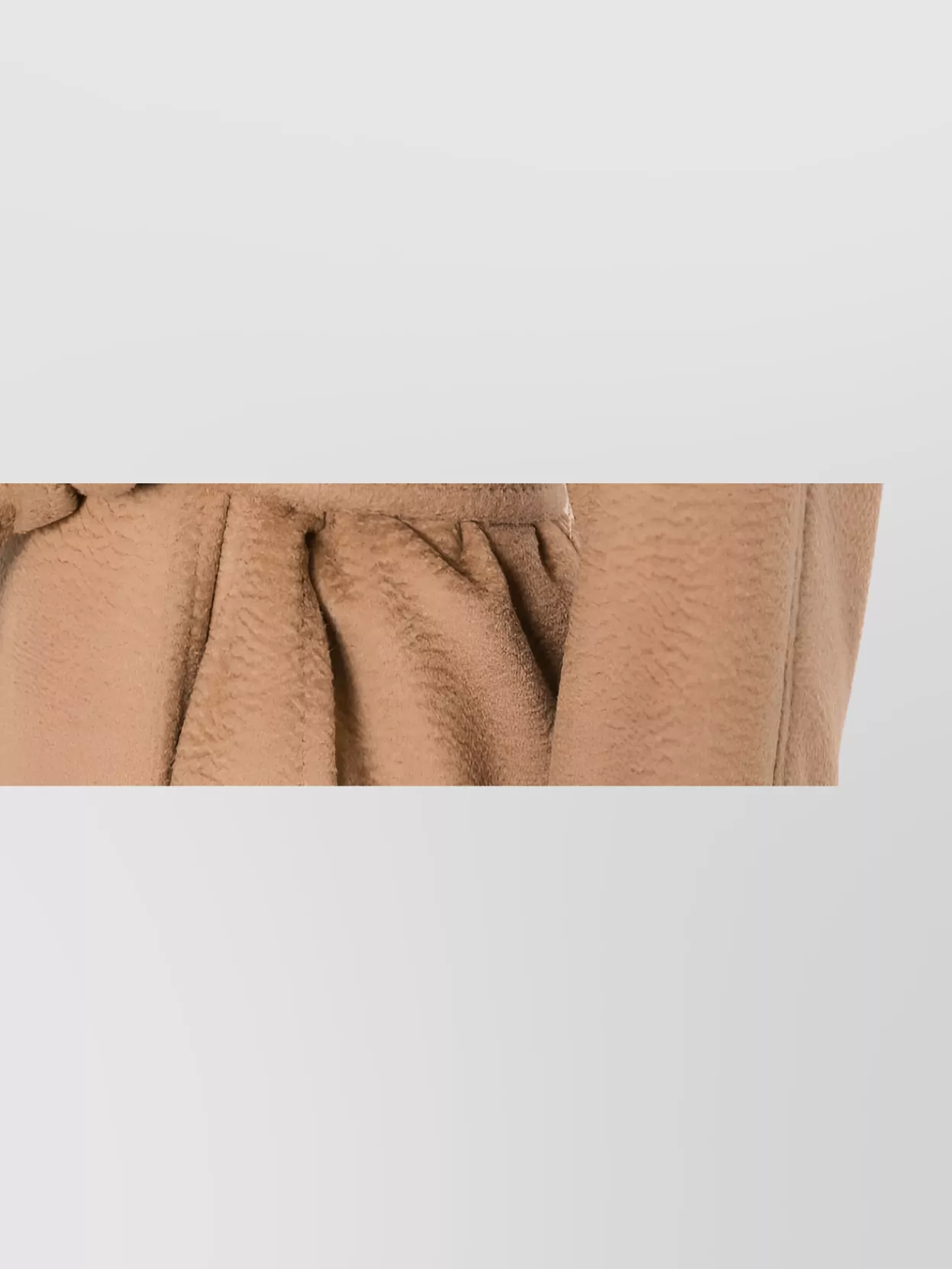 Max Mara Sable Camel Hair Belted Coat