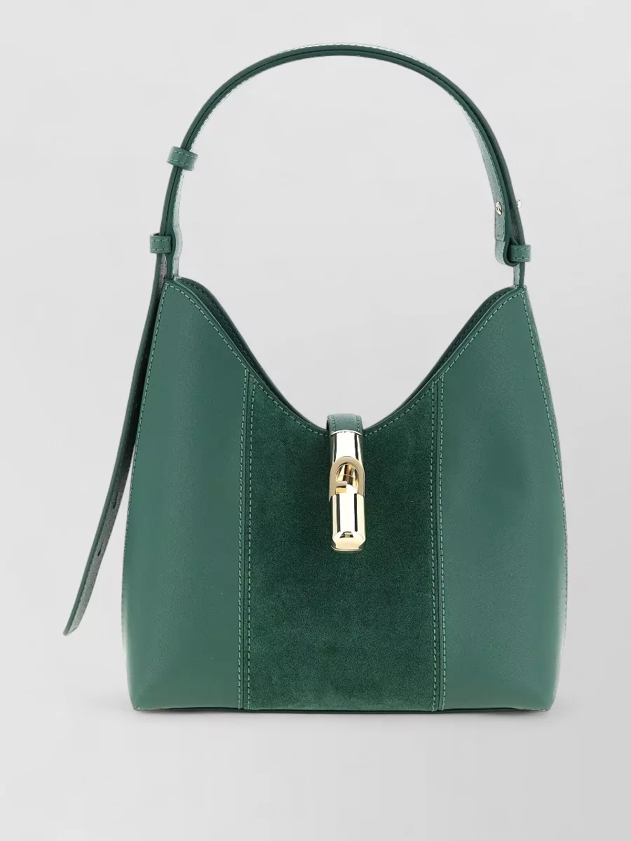 Furla small leather hobo bag