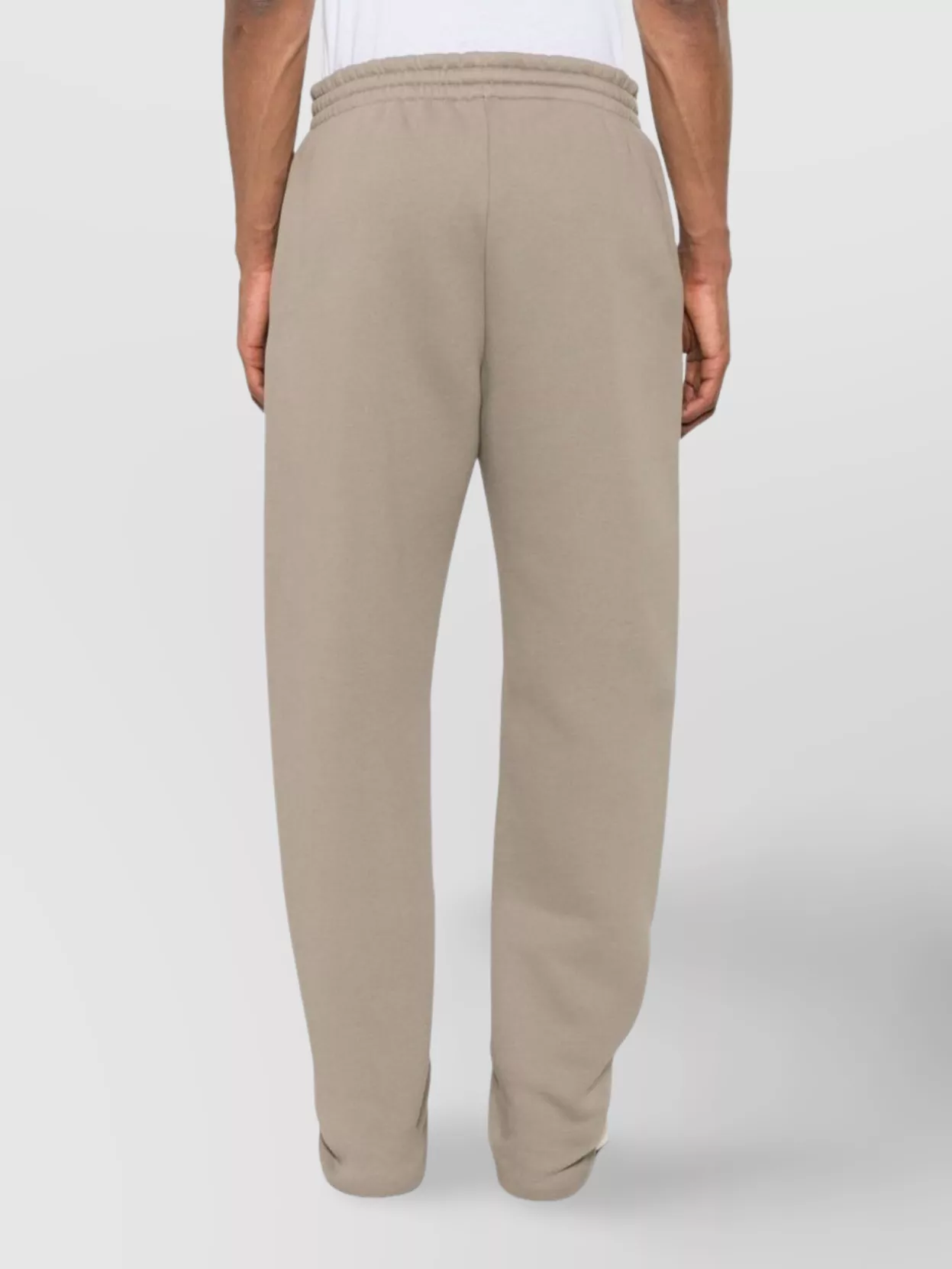 Shop Fear Of God Elastic Waistband Sweatpant Ribbed Cuffs