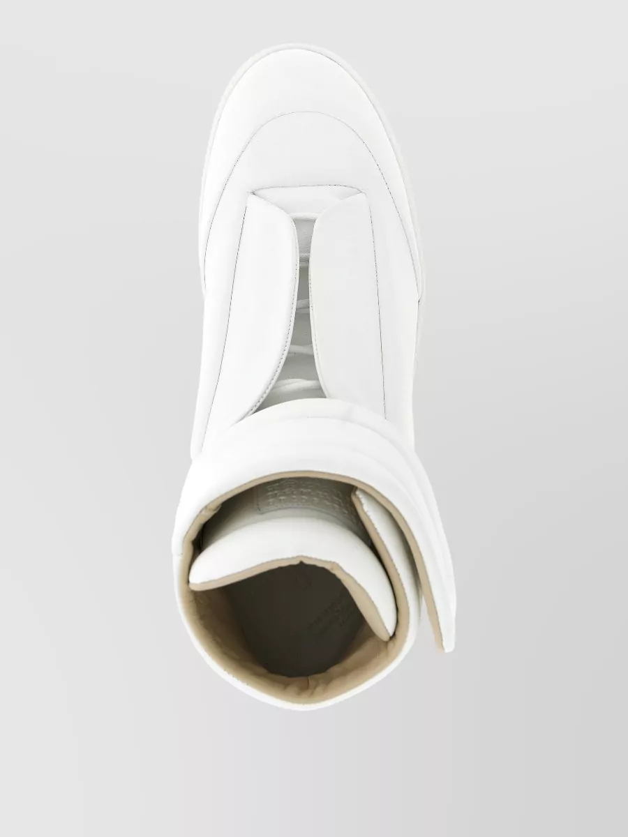 Maison Margiela Future High Top Sneakers Round Toe Sole