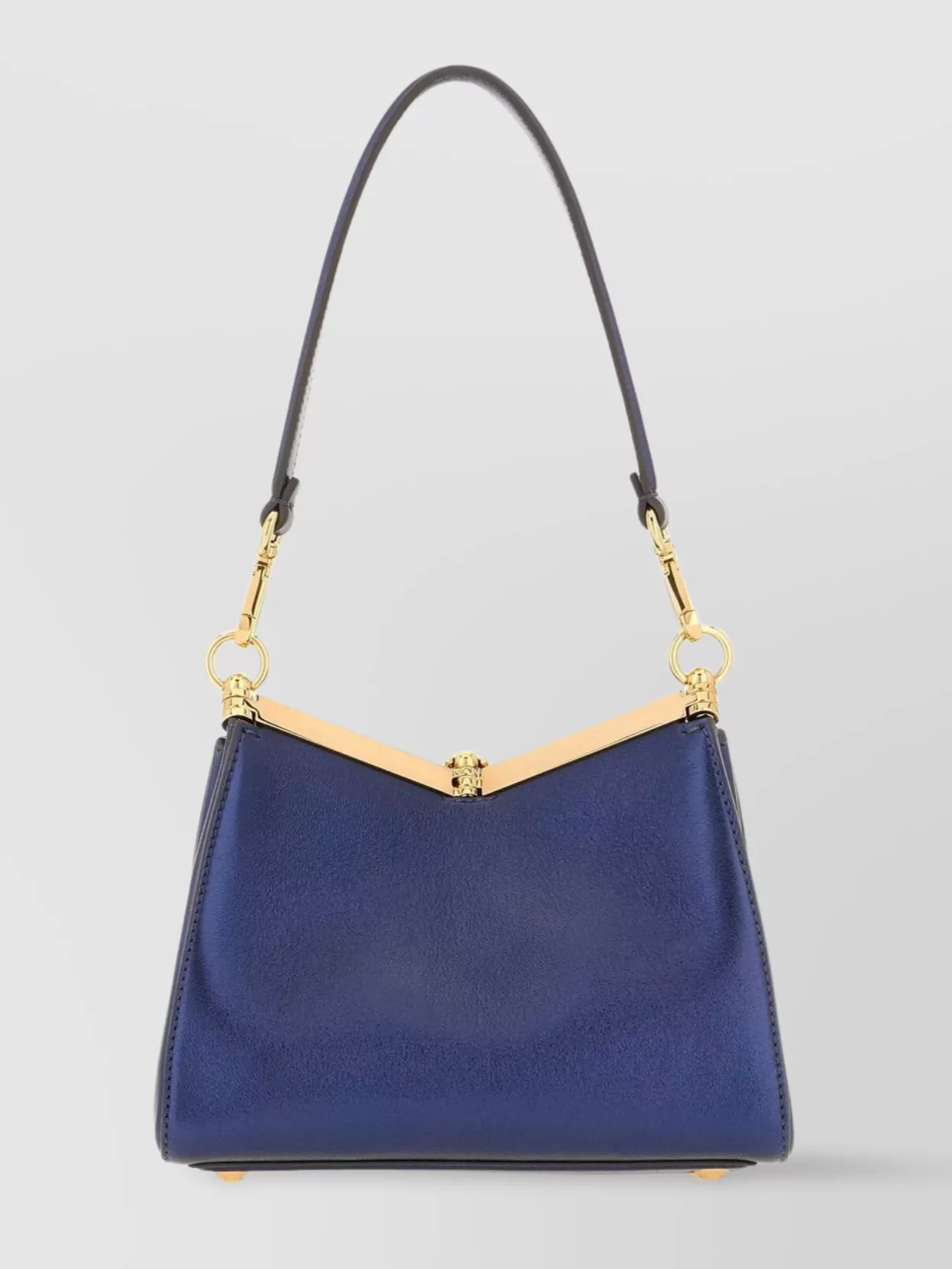 Etro Small Vela Shoulder Bag In Leather