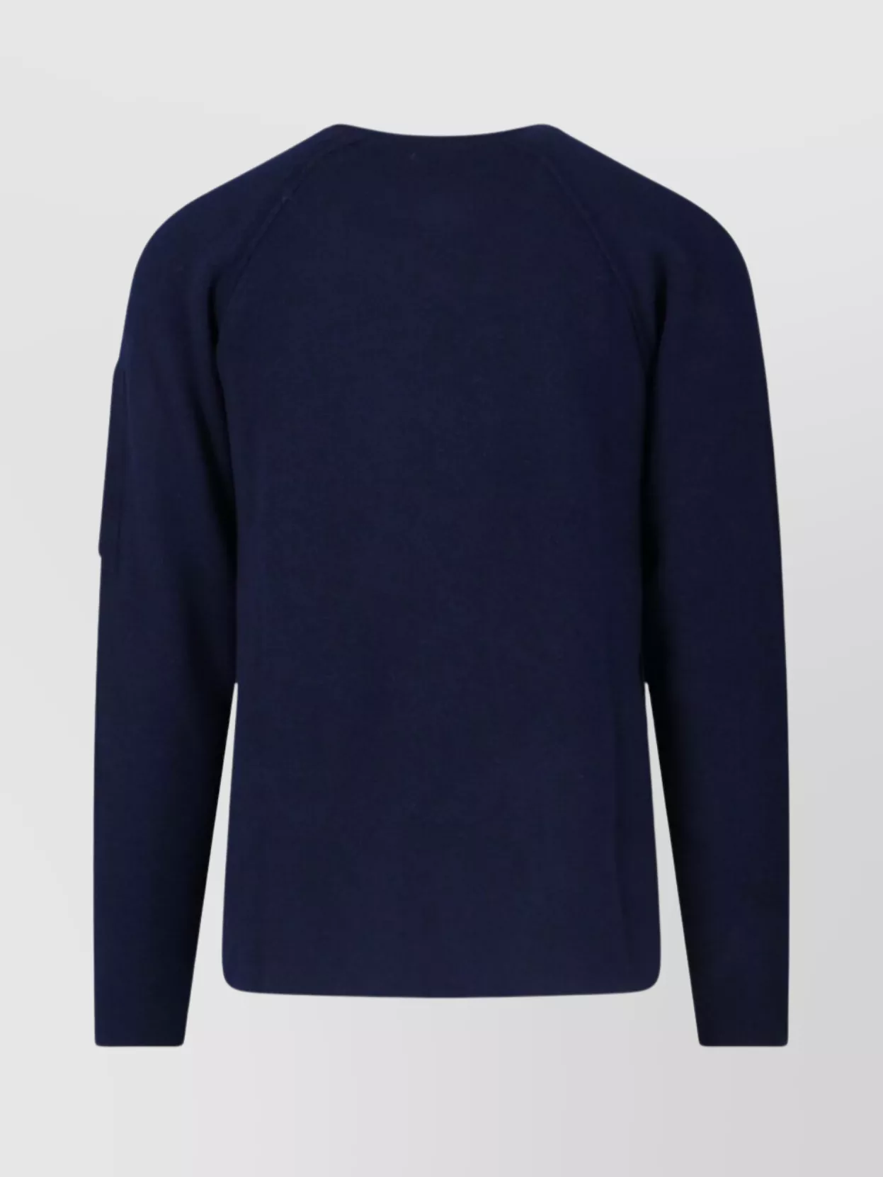 C.p. Company Crewneck Sweater With Arm Pocket And Raglan Sleeves