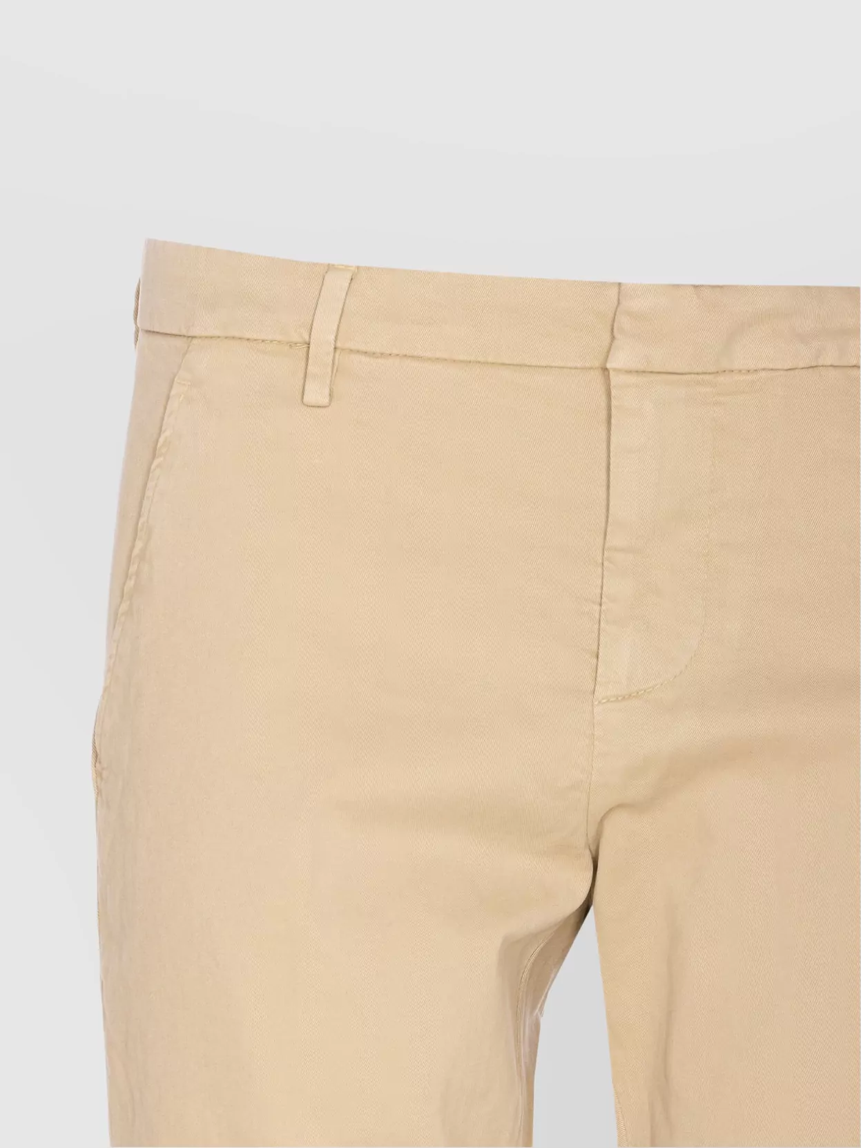 Dondup Tailored Trousers With Pockets And Belt Loops