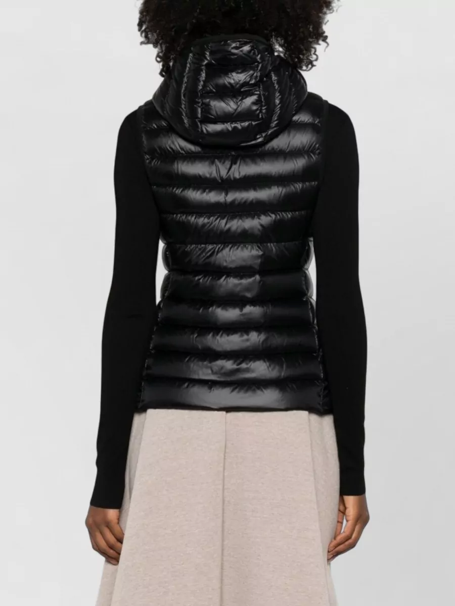 Moncler Glygosse Hooded Down Gilet Sleeveless