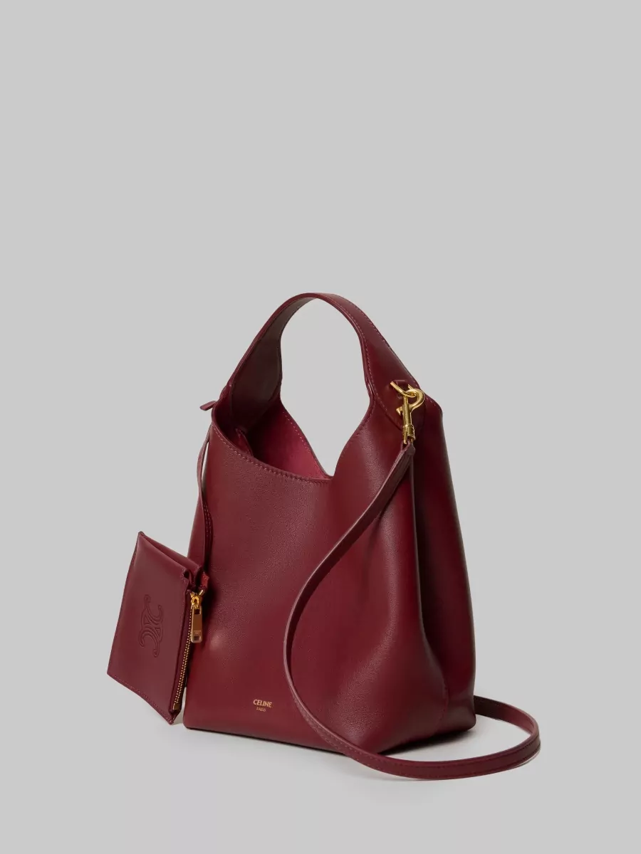 Celine Leather Small Hobo Bag