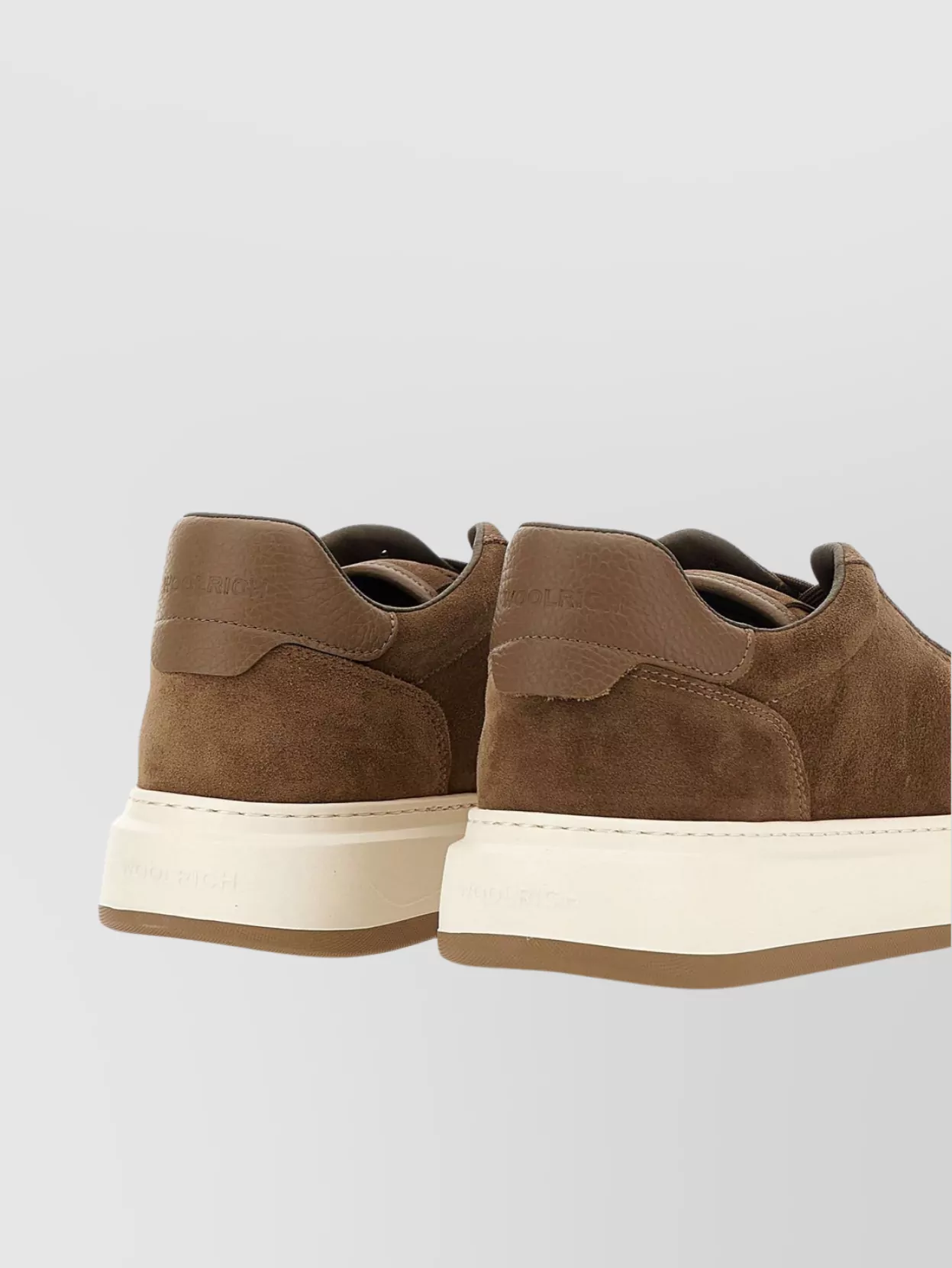 Woolrich "Arrow" Suede Leather Sneakers With Eva Xl Sole