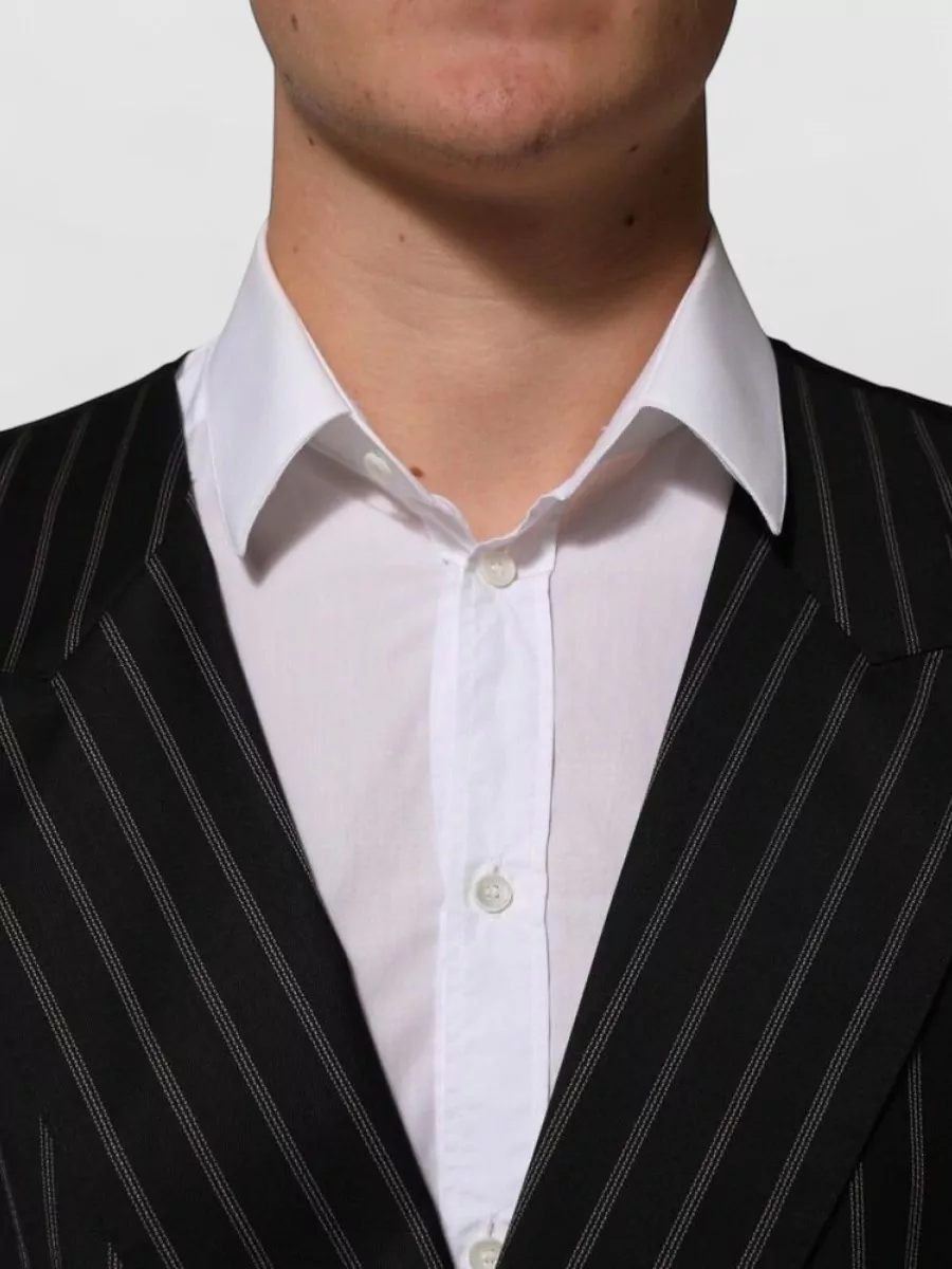 Dolce&Gabbana Striped Wool Waistcoat