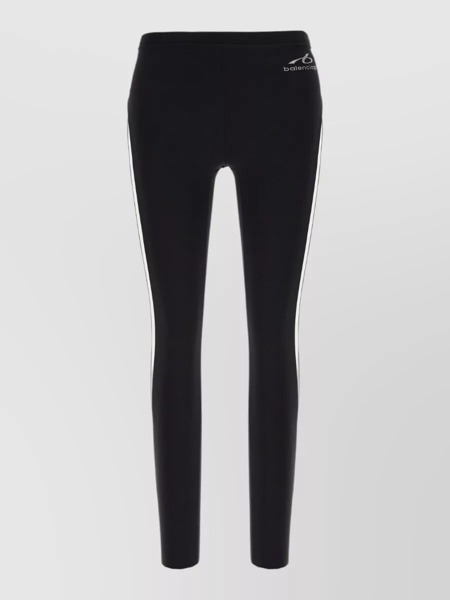 Balenciaga mid-rise stretch leggings