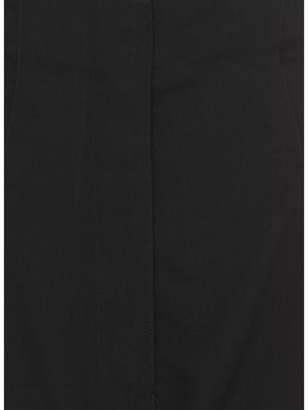 Philosophy High Waist Wool Pants With Sheer Panels