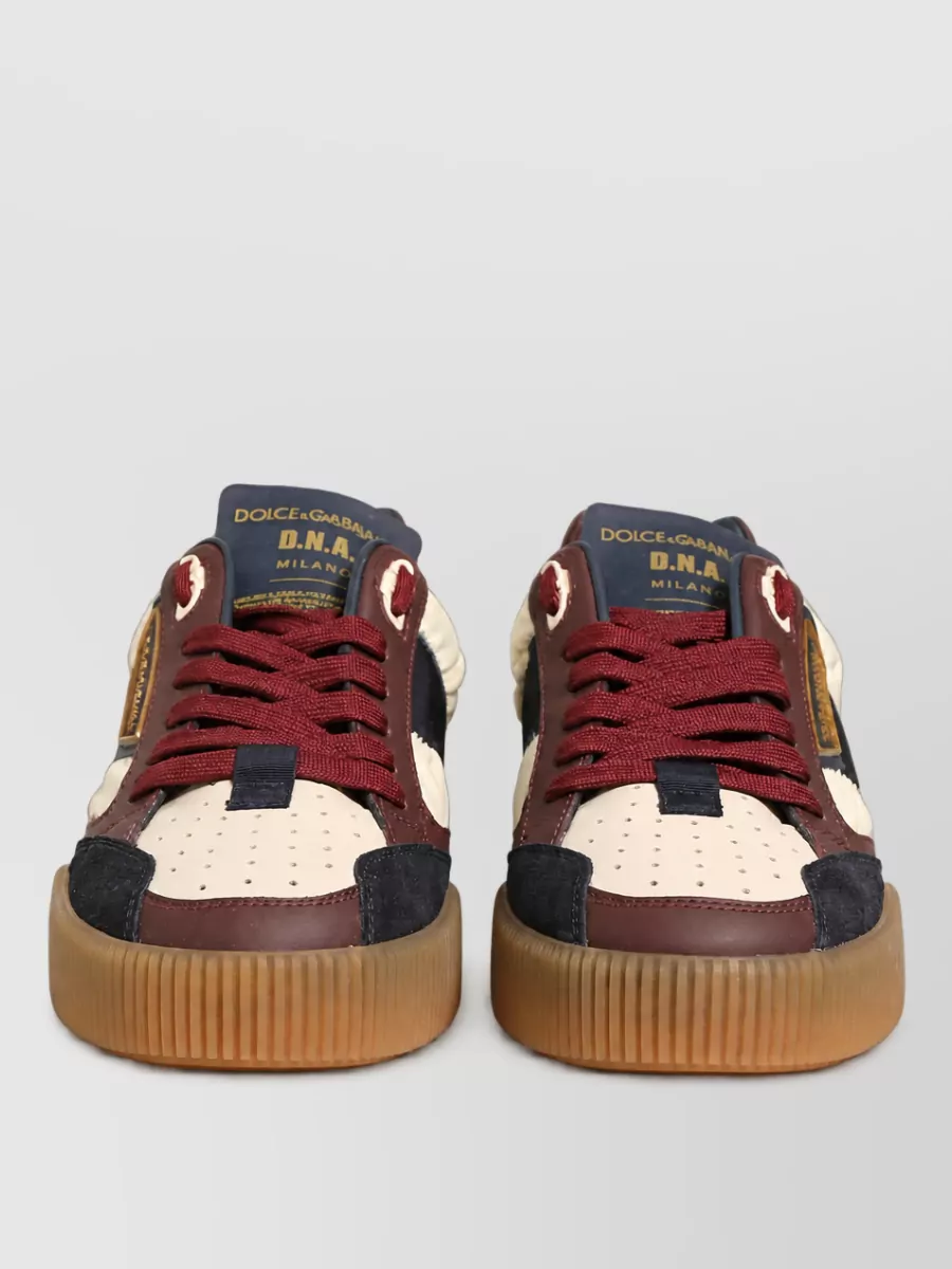 Dolce&Gabbana leather low-top sneakers