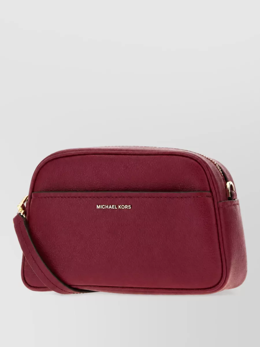 Michael Kors jet set leather clutch bag
