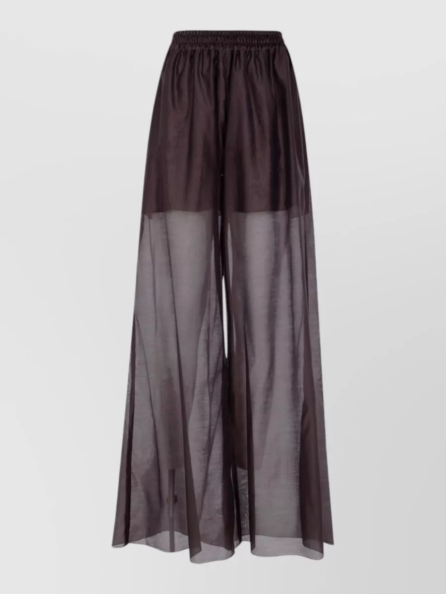 DrHope lyocell wide-leg trousers