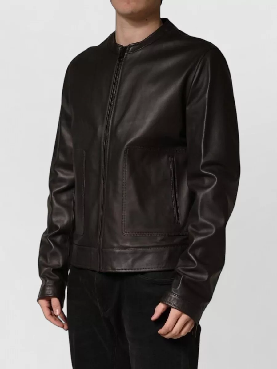 Dolce&Gabbana leather biker jacket