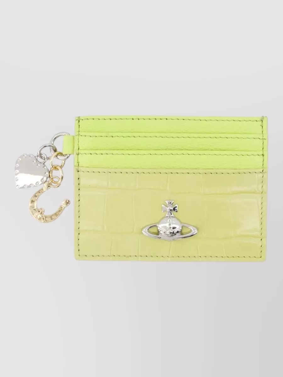 Vivienne Westwood embossed leather card holder