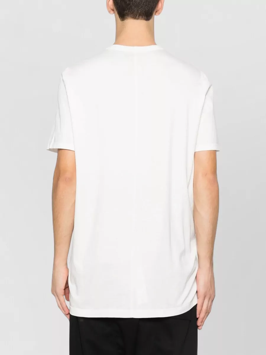 Rick Owens Level Crew Neck Plain Short Sleeve T-Shirt