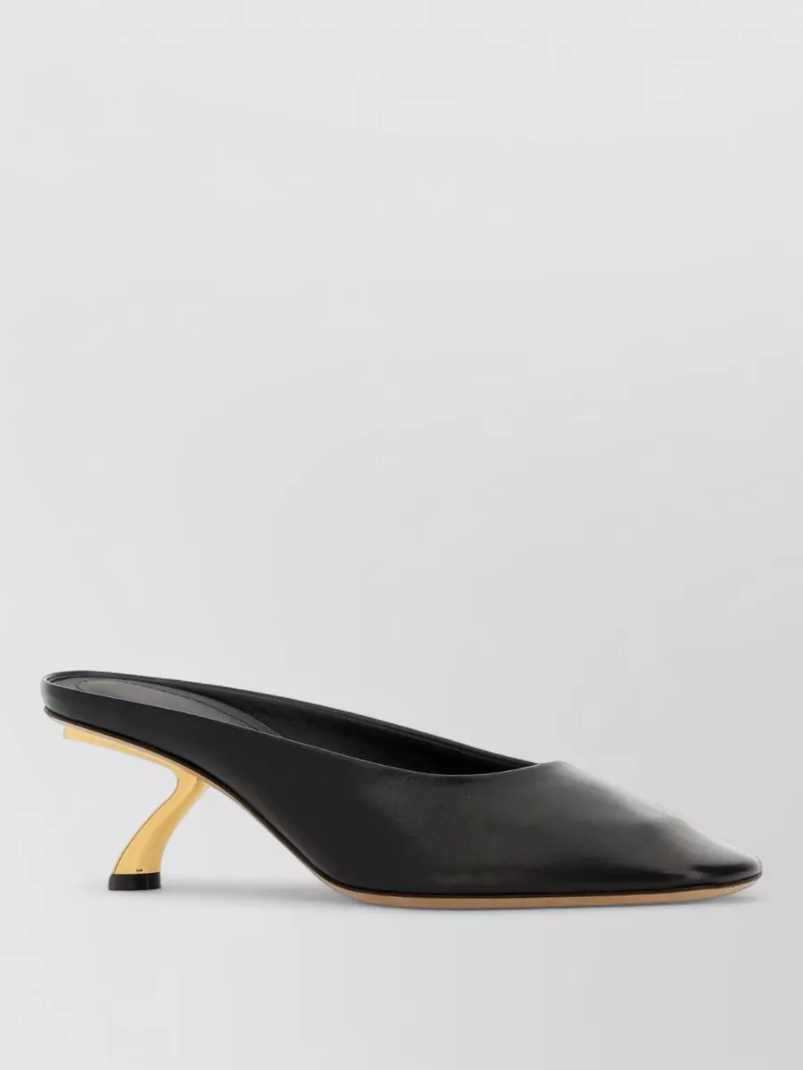 Ferragamo leather mules