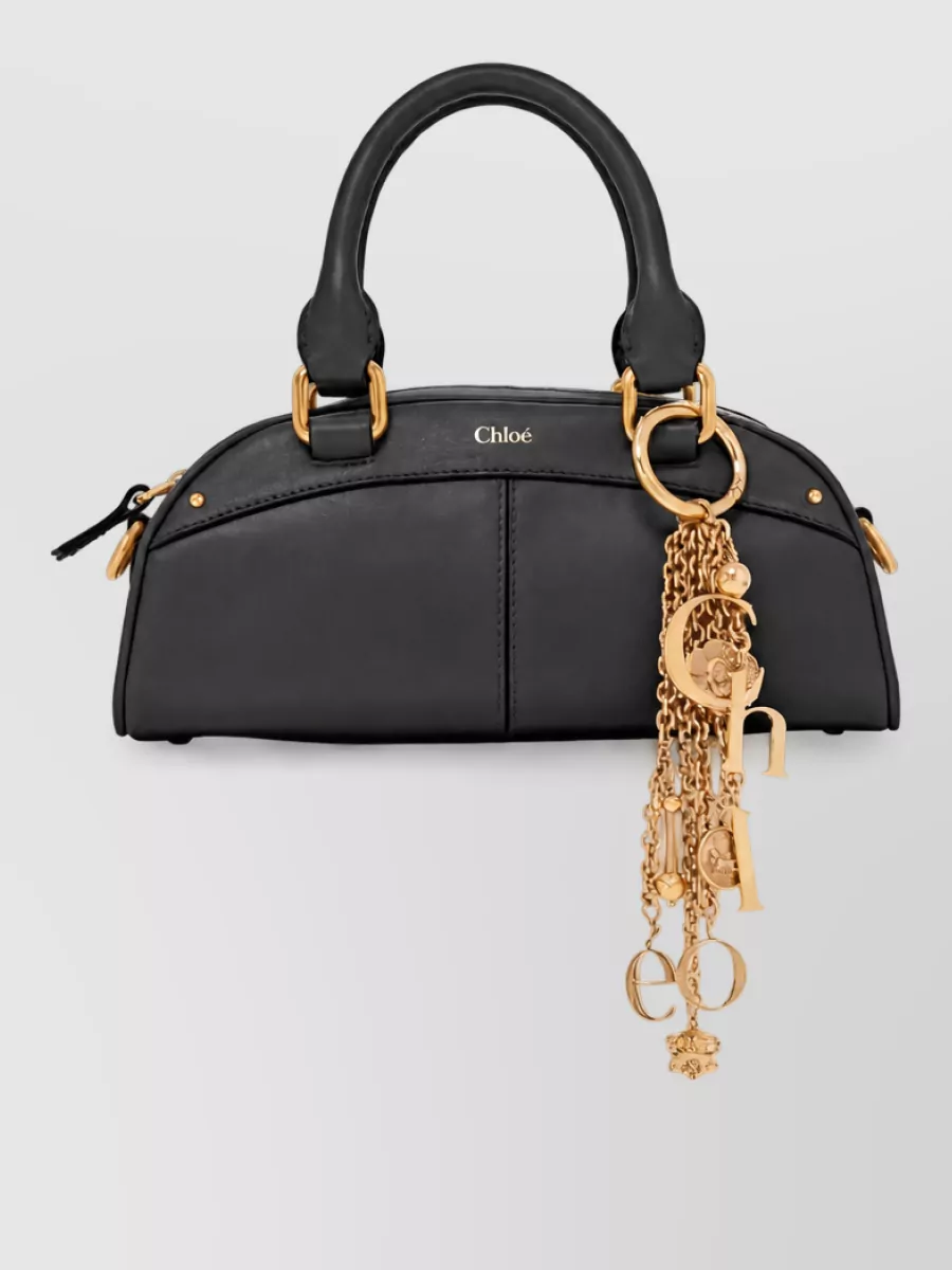 Chloé leather clutch bag