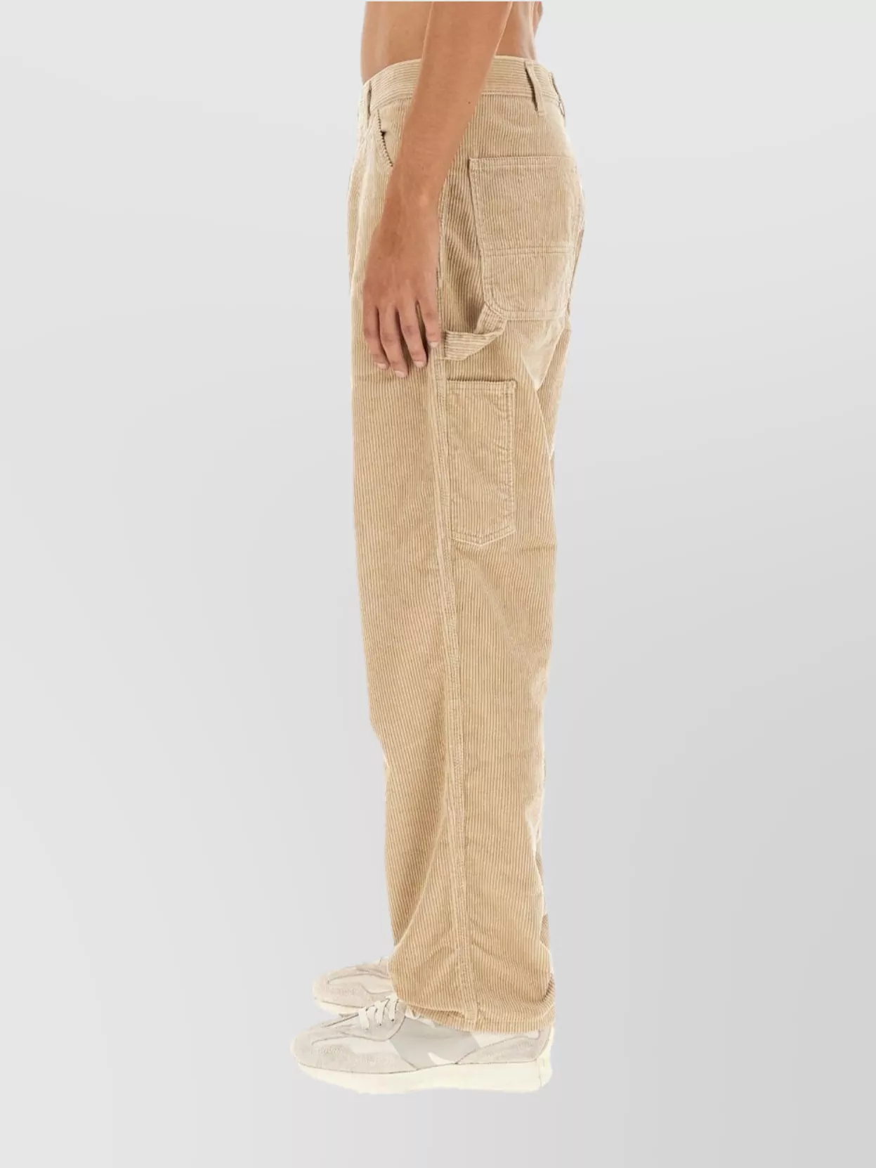 Carhartt Corduroy Trousers With Back And Side Pockets In Multi
