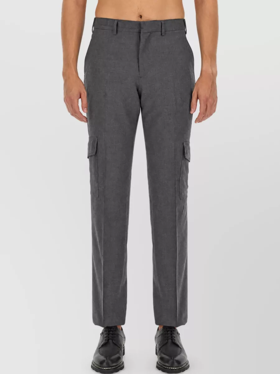 Lardini wool tailored trousers