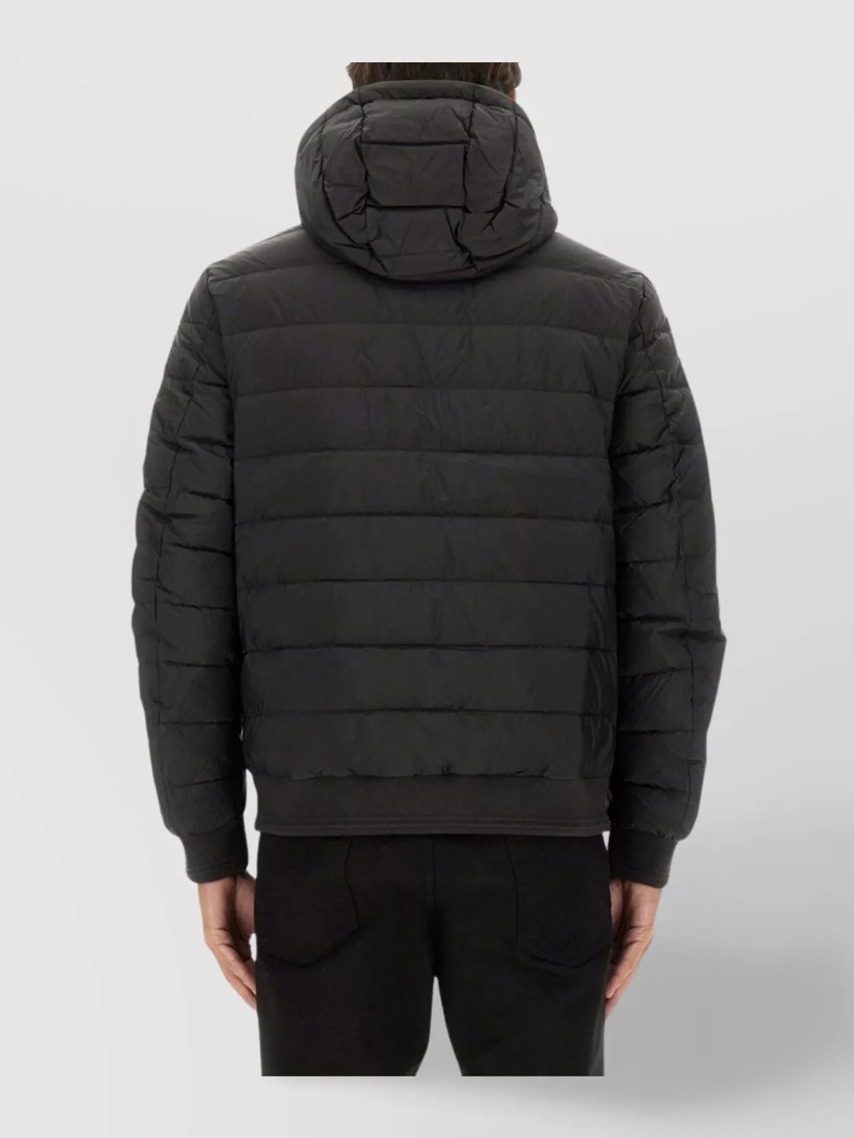Belstaff Quilted Hooded Jacket Side Pockets