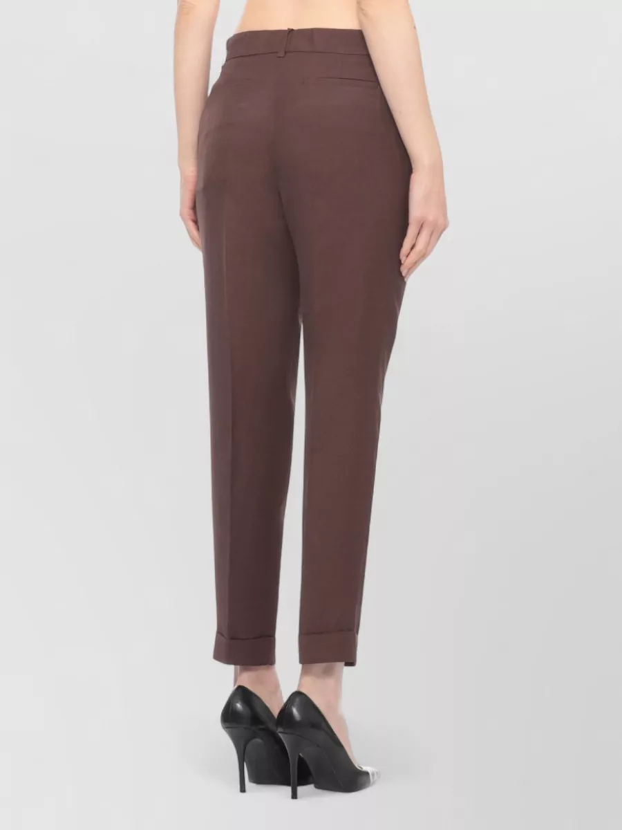 Parosh Straight-Leg Tailored Trousers