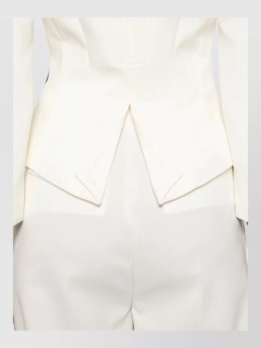 Elisabetta Franchi Slim-Fit Three-Quarter-Sleeve Blazer