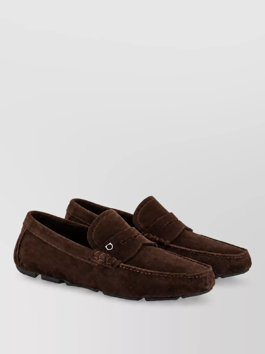 Ferragamo leather loafers