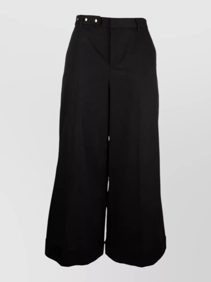 Celine silk wide-leg trousers