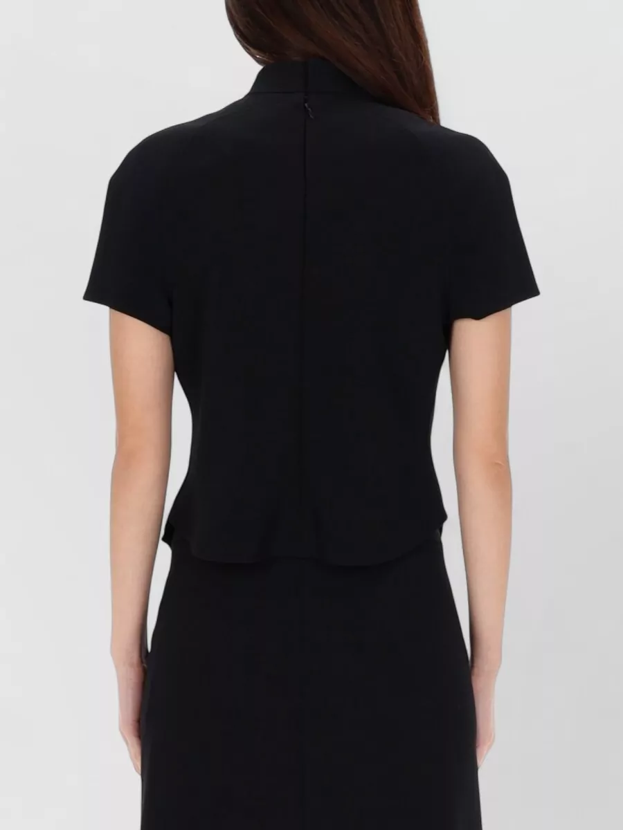 Courrèges Heritage Circle Short Sleeve Top