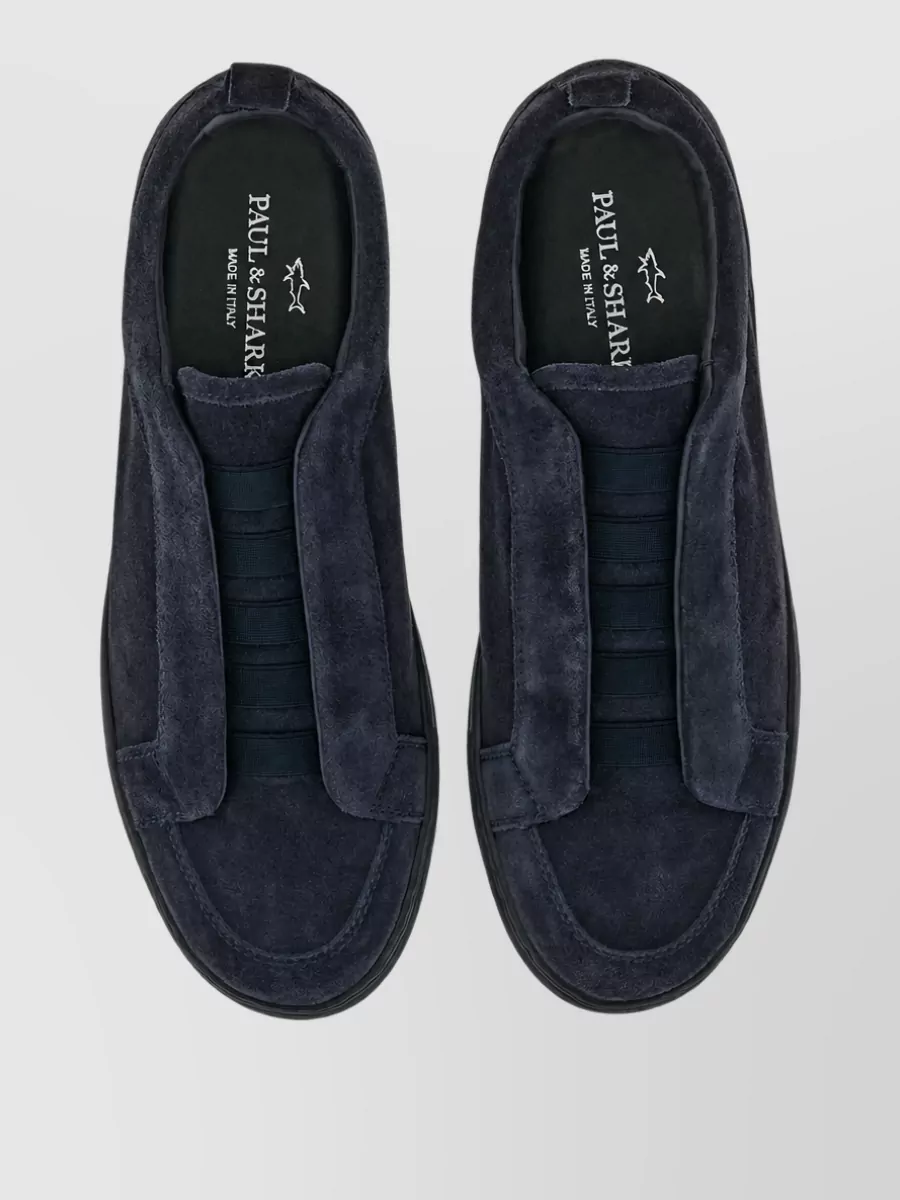 Paul & Shark Suede Slip-On Sneakers