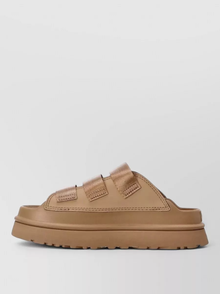 Ugg Suede Leather Goldenglow Slide Mules