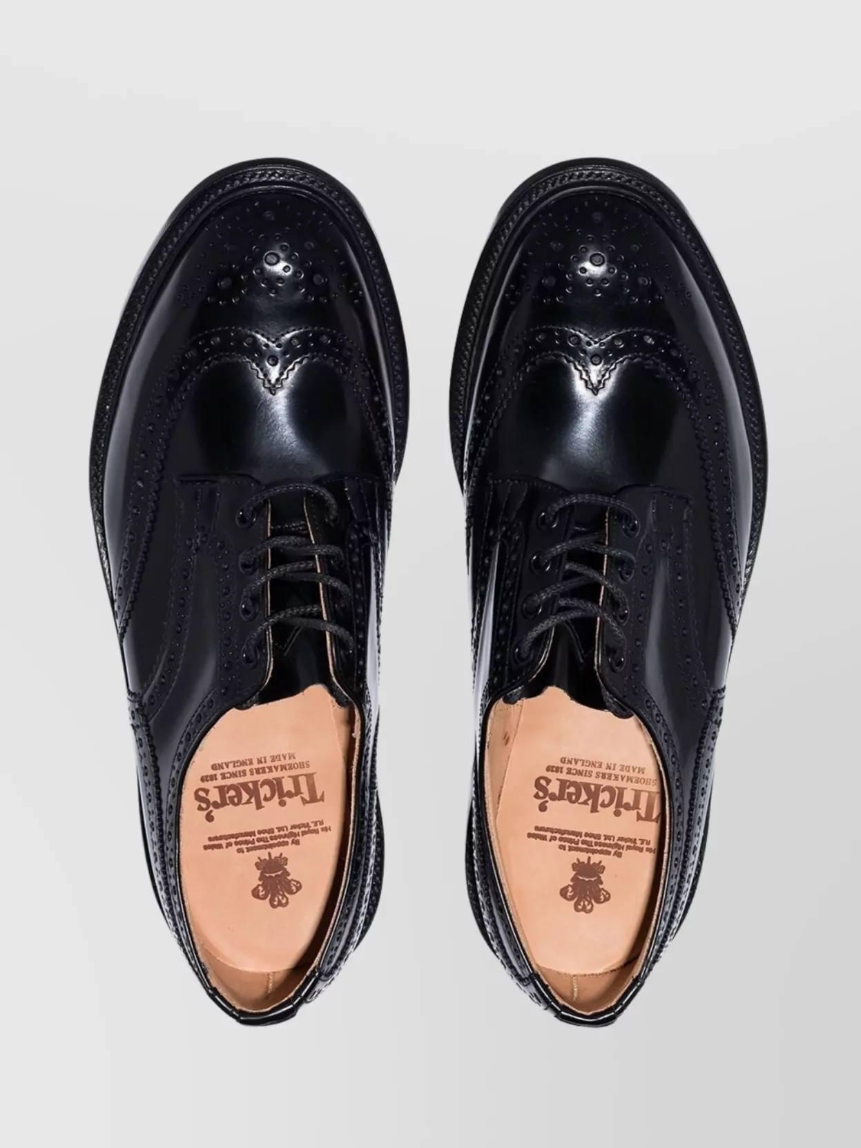 Tricker's Lace-Up Shoes Brogue Detailing